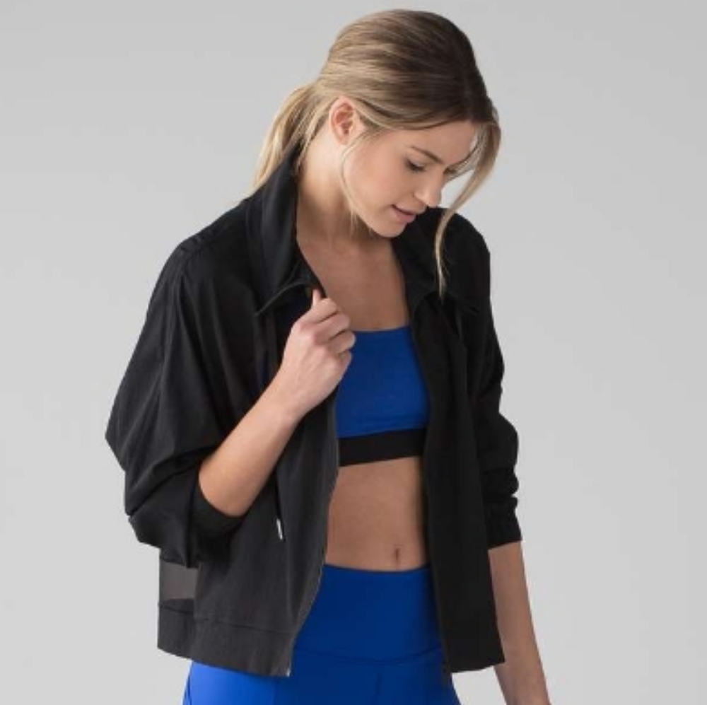 lululemon athletica Black Varsity Jacket